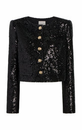 Sequin Randi Jacket Black
