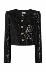 Sequin Randi Jacket Black