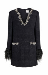 Static Boucle Kas Dress Black