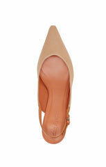Sylvie Denim Slingback Pump Sahara/Saddle