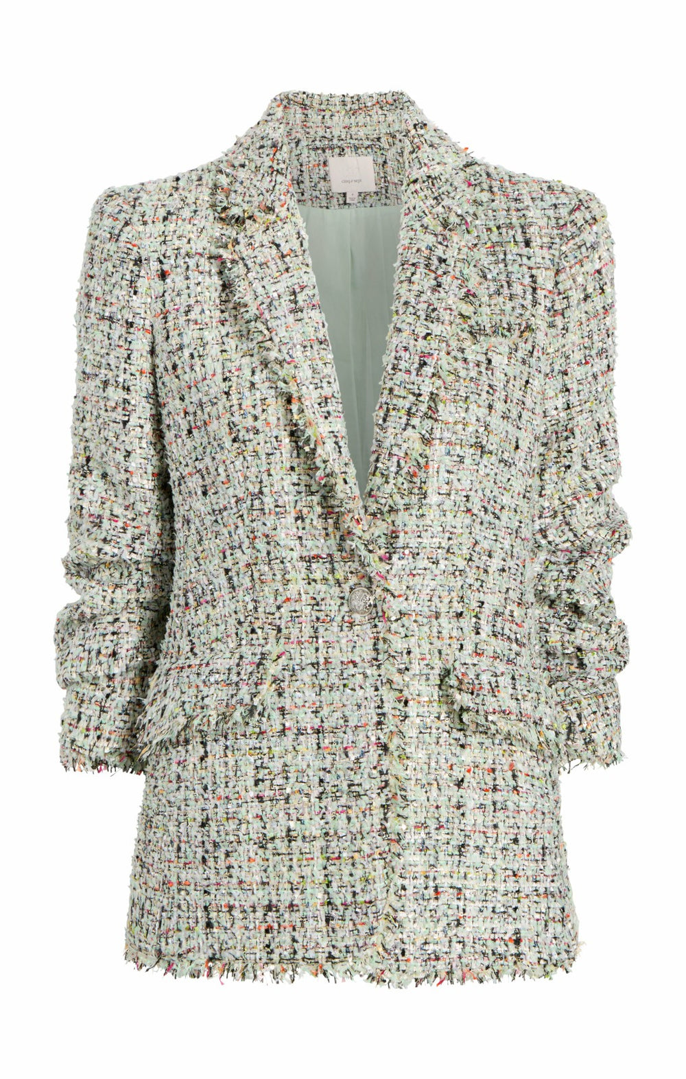 Anya Boucle Khloe Blazer Patina Multi