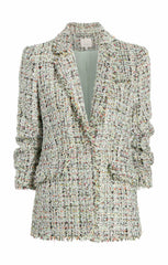 Anya Boucle Khloe Blazer Patina Multi