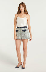 Anya Boucle Zoe Short Patina Multi