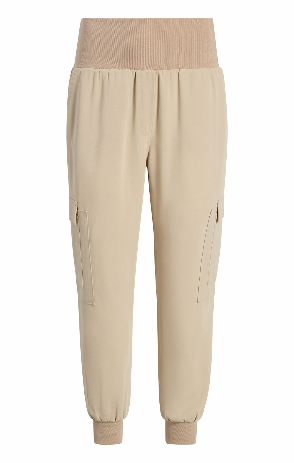 Crepe Giles Pant Khaki
