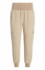 Crepe Giles Pant Khaki