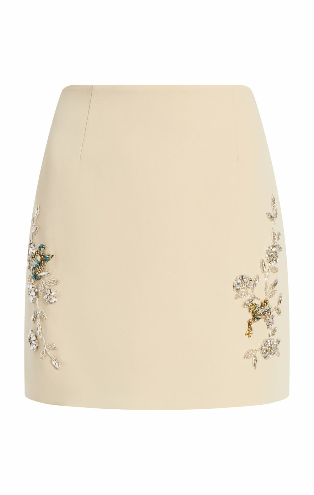 Diamond Vines Doris Skirt Khaki/Silver