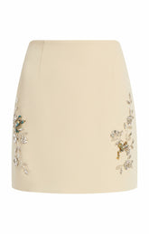 Diamond Vines Doris Skirt Khaki/Silver