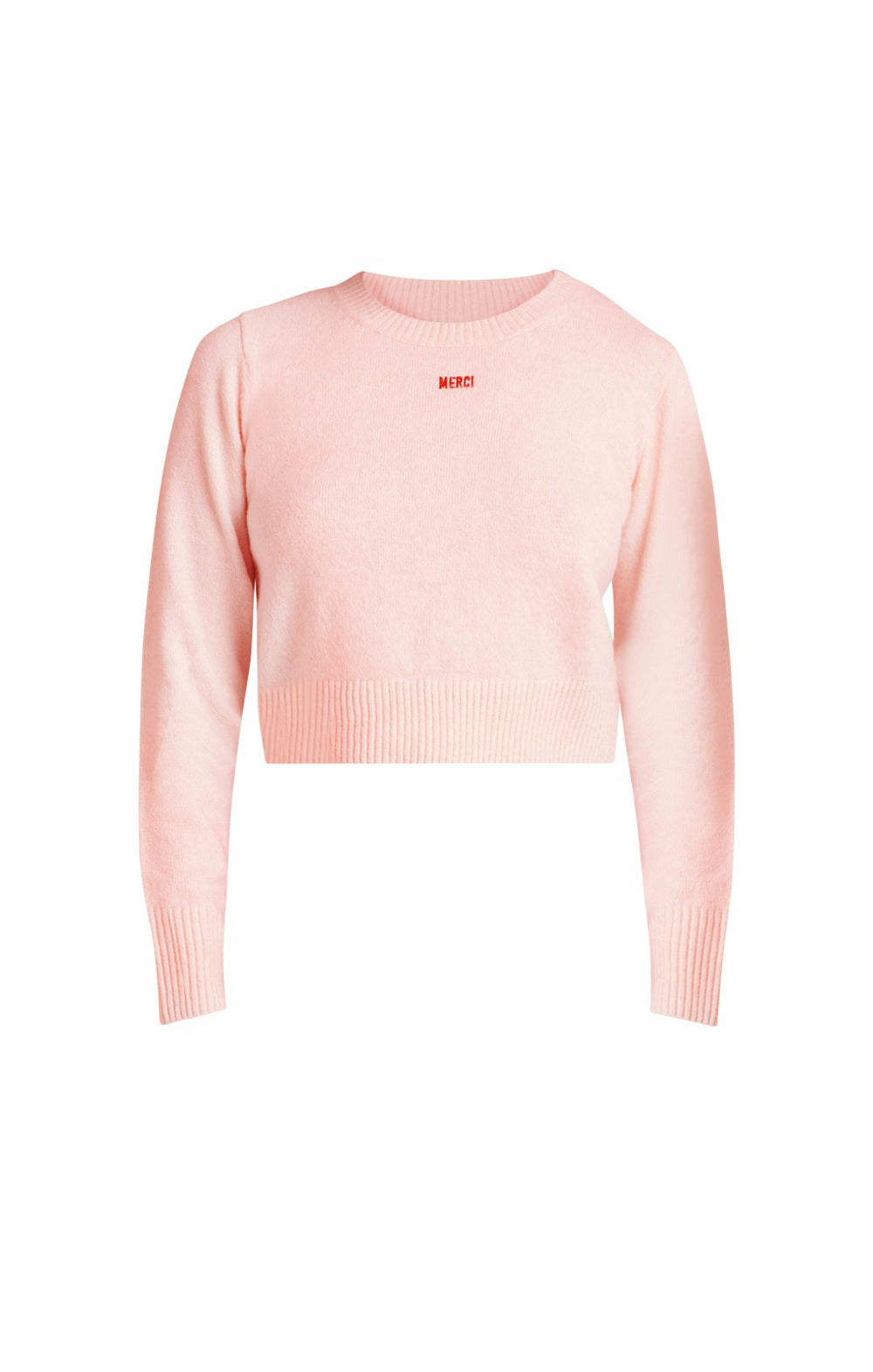 Merci Cropped Pullover Oleander