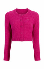 Oui Oui Millie Cardigan Plum Radish