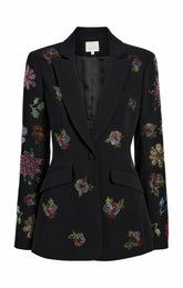 Heatset Pansy Garden Cheyenne Blazer Black/Multi
