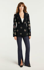 Heatset Pansy Garden Cheyenne Blazer Black/Multi