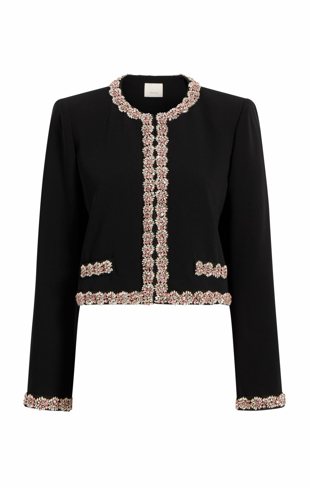 Sunburst Stacked Trim Penelope Jacket Black/Multi