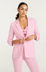 Crepe Khloe Blazer Venus Pink