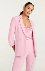 Crepe Khloe Blazer Venus Pink