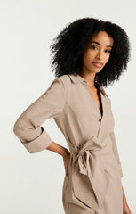 Cayleigh Dress Khaki