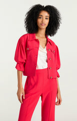 Julieta Jacket Cardinal