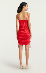 Logan Dress Cardinal