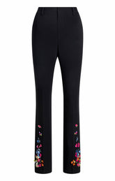 Paillette Vines Kerry Pant Black/Multi