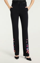 Paillette Vines Kerry Pant Black/Multi
