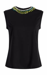 Twist Necklace Blaine Tee Black/Multi