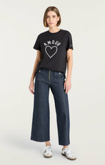 Pearl Amour Tee Black/White