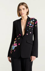 Paillette Vines Cheyenne Blazer Black/Multi