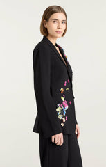 Paillette Vines Cheyenne Blazer Black/Multi