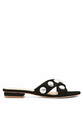 Grace Studded Sandal Black