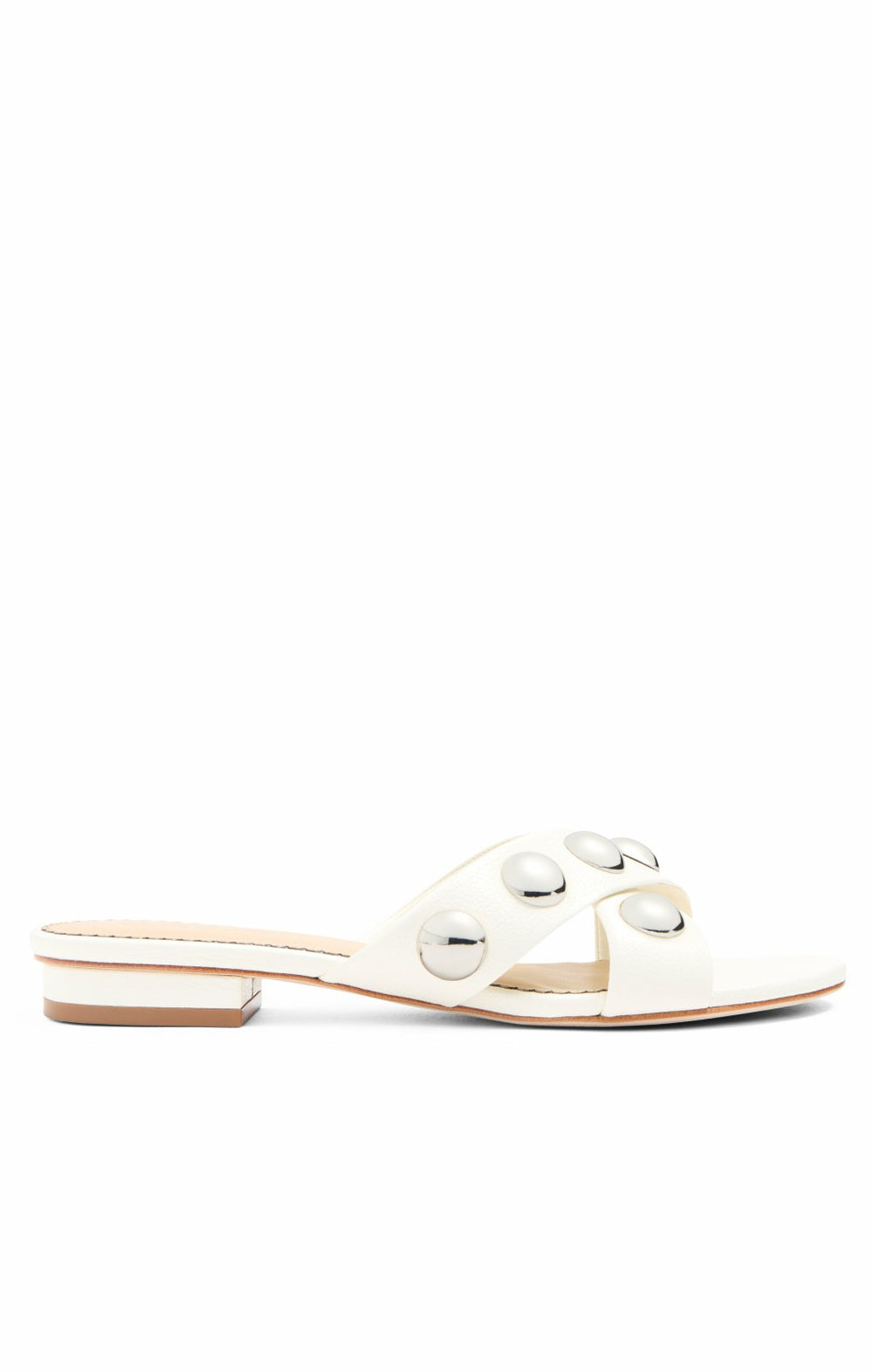 Grace Studded Sandal Ivory