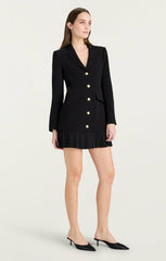 Long Sleeve Regan Dress Black
