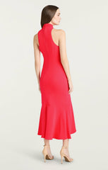 Crepe Rori Dress Cherry Lemon