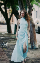 Rori Gown Light Cyan