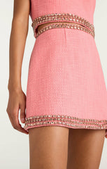 Verity Skirt Pink Poppy/Multi