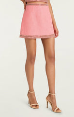 Verity Skirt Pink Poppy/Multi