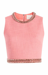 Verity Top Pink Poppy/Multi