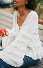 Sunnina Top Ivory