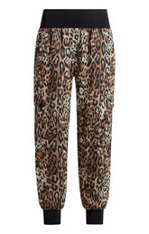 Leopard Giles Pant Black/Sahara