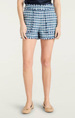 Matilda Tweed Allen Short Navy Multi