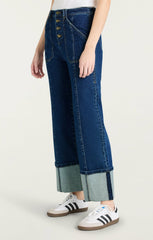 Cuffed Benji Pant Oceane
