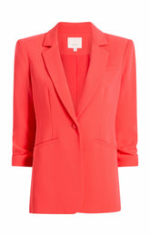 Crepe Khloe Blazer Cherry Lemon