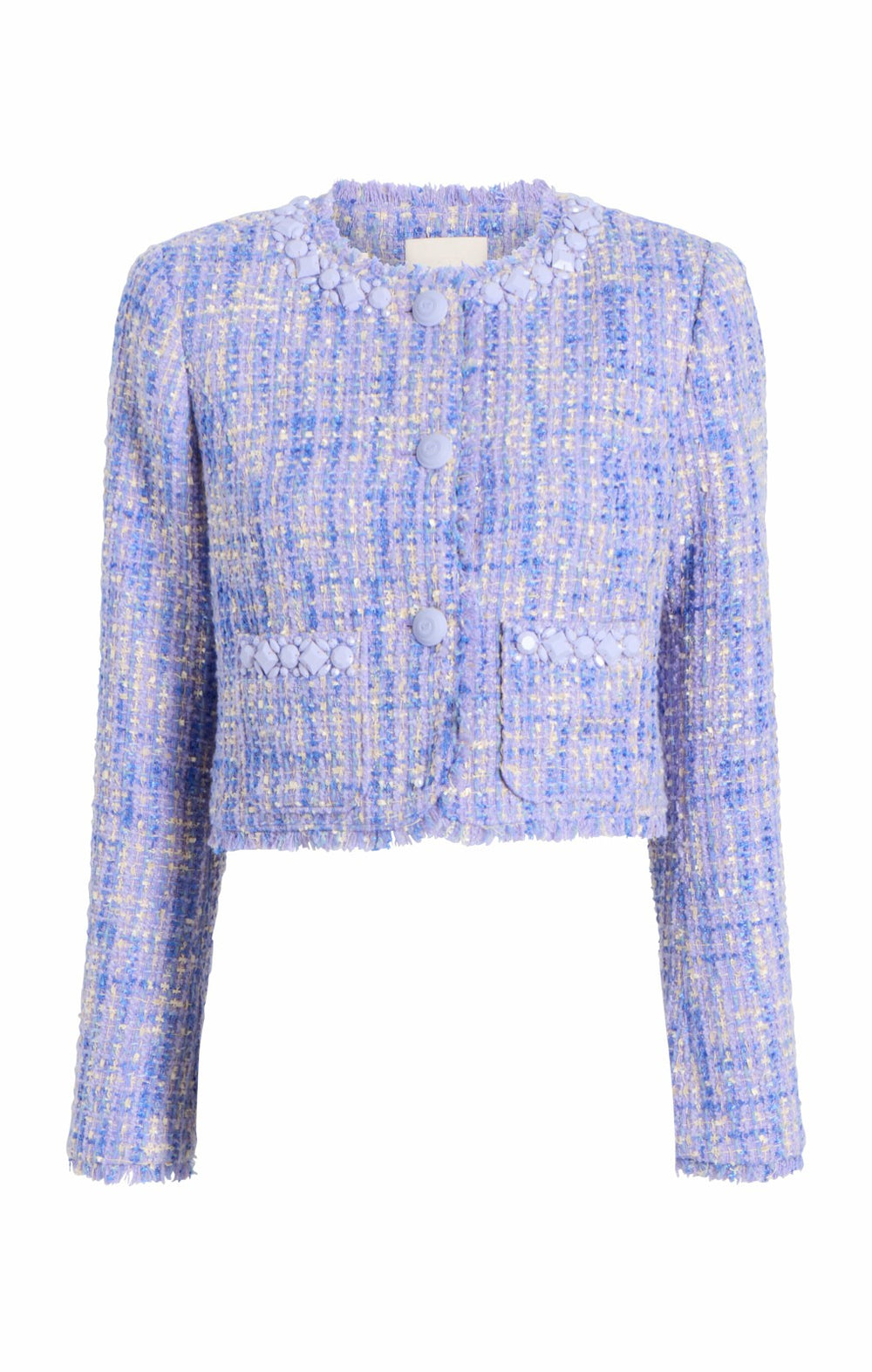 Lucie Boucle Audette Jacket Honey Lavender Multi