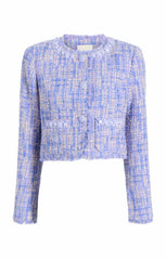 Lucie Boucle Audette Jacket Honey Lavender Multi