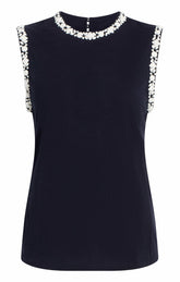 Opaque Stone Blaine Tee Navy/White
