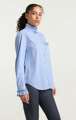 Gerda Top Blue Hydrangea/Ivory
