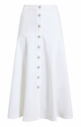 Veena Skirt White