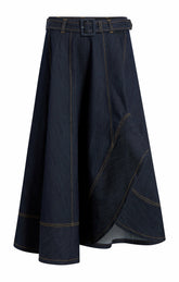 Zelda Skirt Indigo
