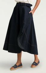 Zelda Skirt Indigo