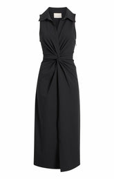 Sleeveless Midi Mckenna Dress Black