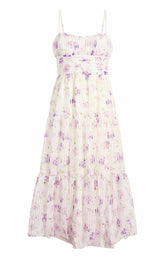 Tossed Poppies Joie Dress Ivory Multi