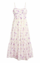 Tossed Poppies Joie Dress Ivory Multi